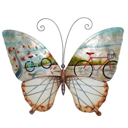 ECO STYLE HOME Eangee Home Design esh173 Wall Butterfly with Bicycles m2059
